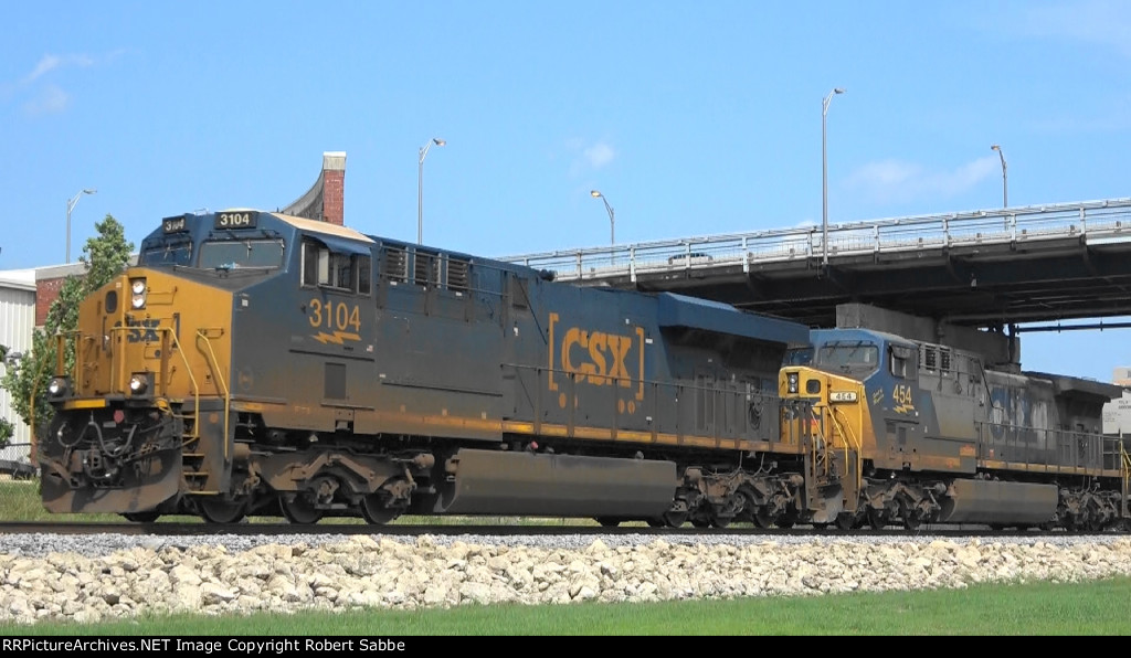 CSX 3104 CSX 454